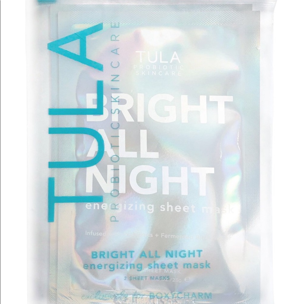 Tula probiotic energizing sheet mask